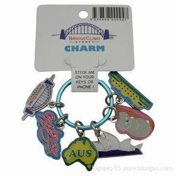 Metal Keychain, Customized Designs are Welcome